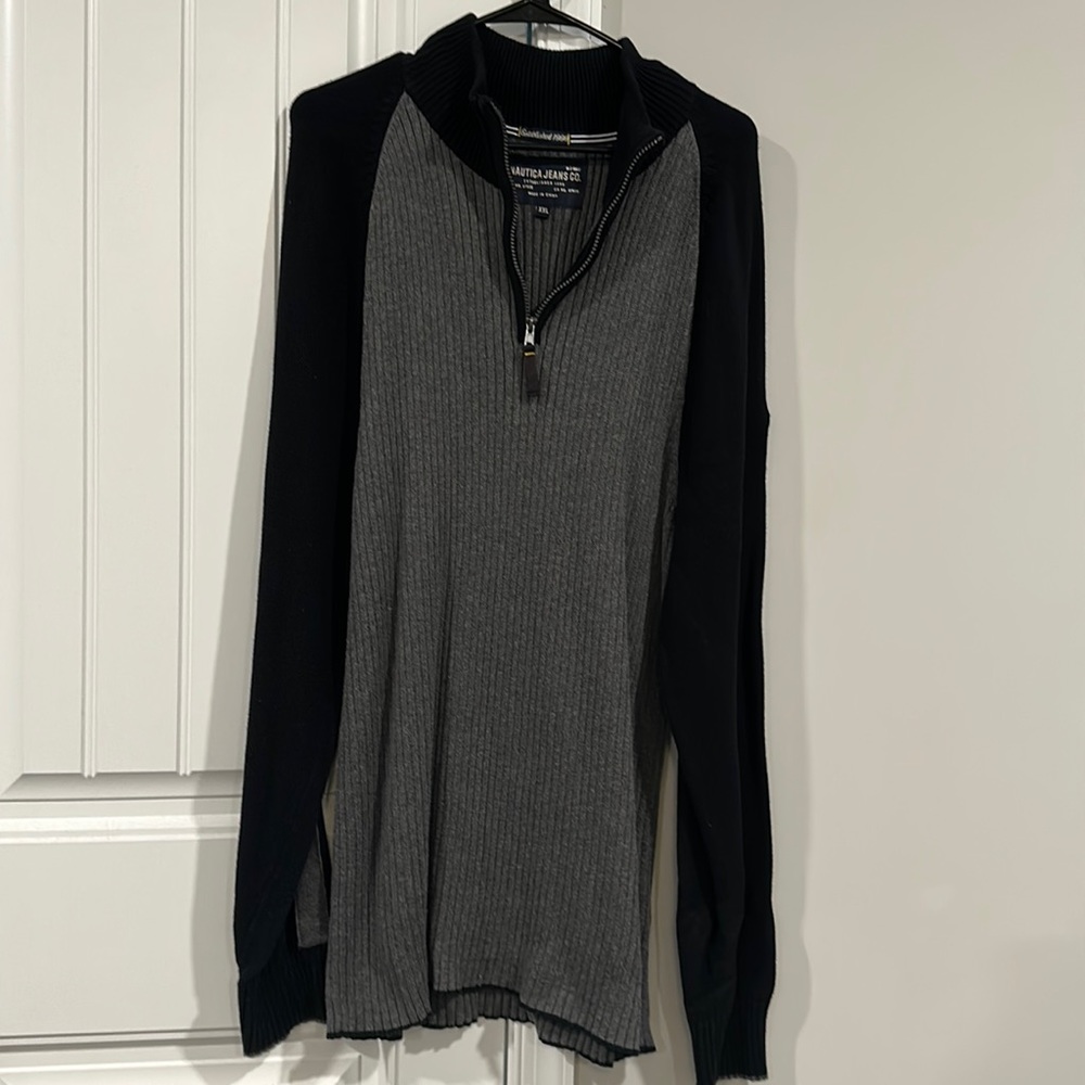 Nautica men’s long sleeve polo